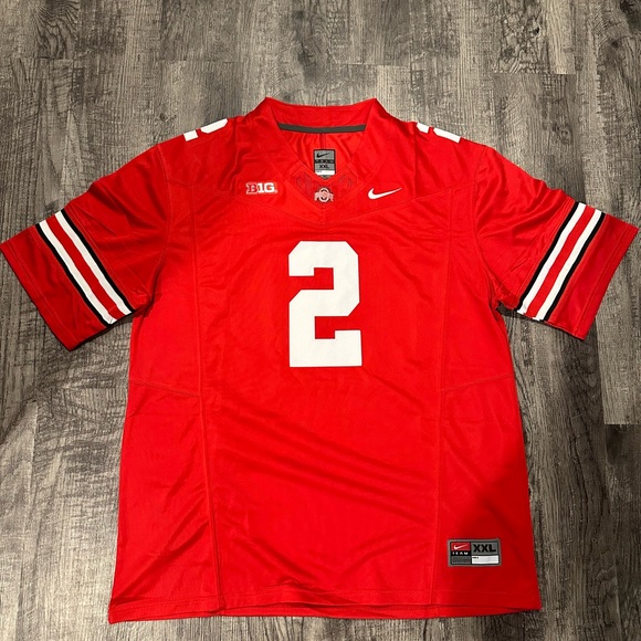 Caleb Downs Ohio State Buckeyes Red Jersey Men’s Size S-XXL - Picture 5 of 8